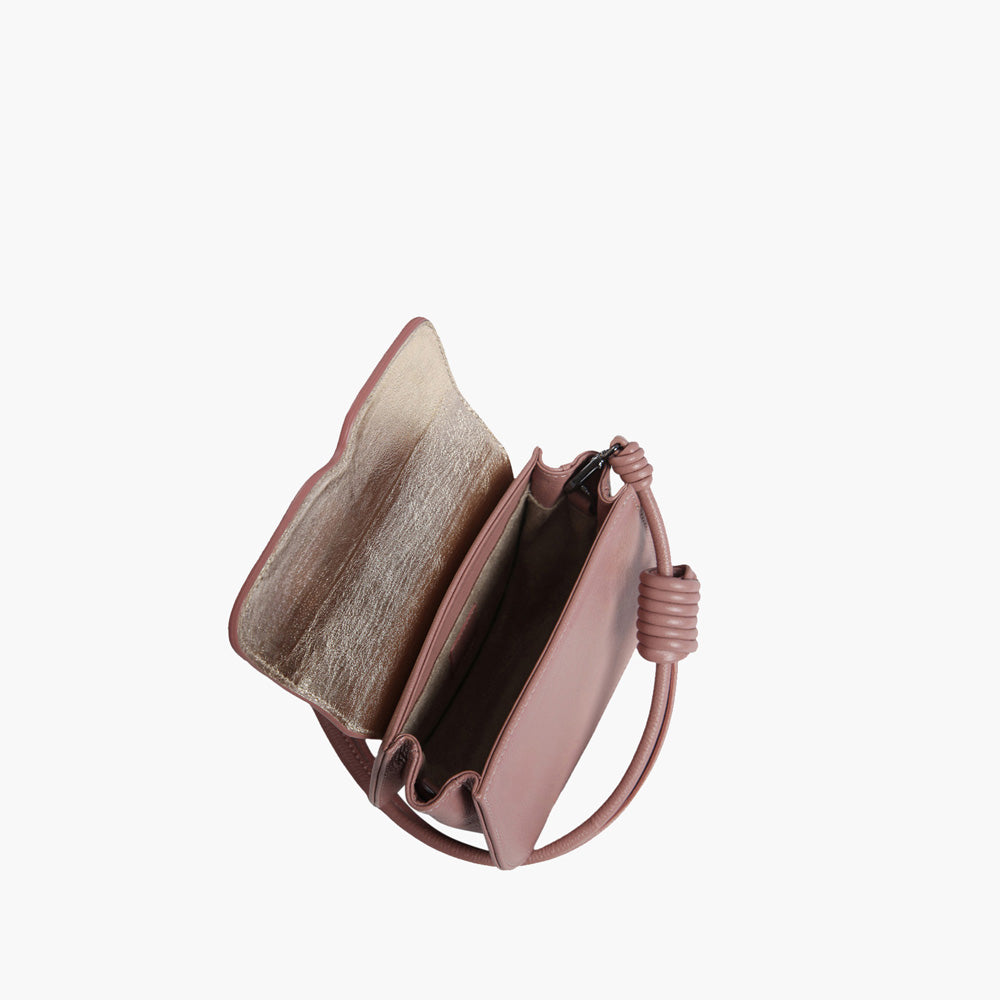 Bolsa Baby Tiracolo Iris Botanik Rosé