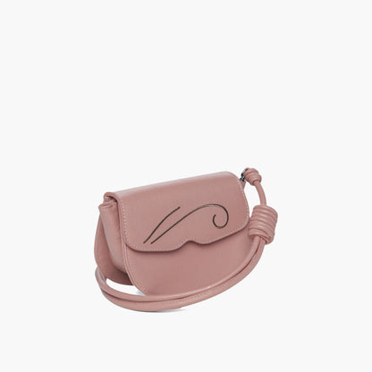 Bolsa Baby Tiracolo Iris Botanik Rosé