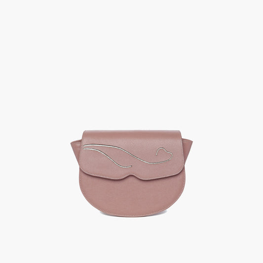 Bolsa Baby Tiracolo Iris Botanik Rosé