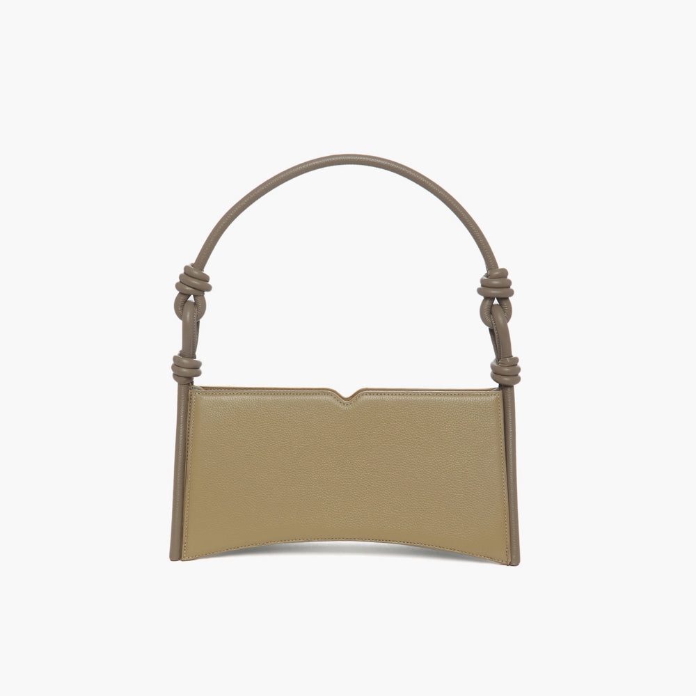Bolsa Baguette Oro Bofill Bege