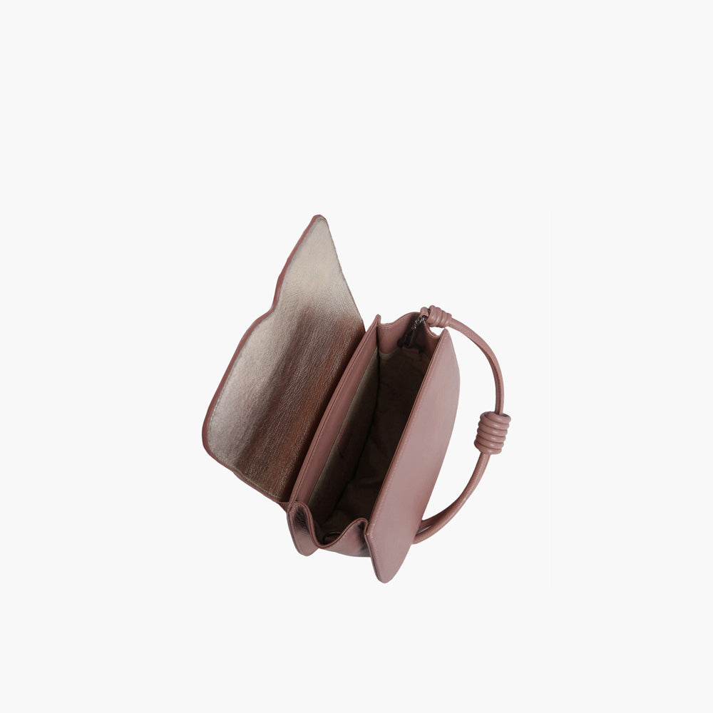 Bolsa Micro Tiracolo Iris Botanik Rosé