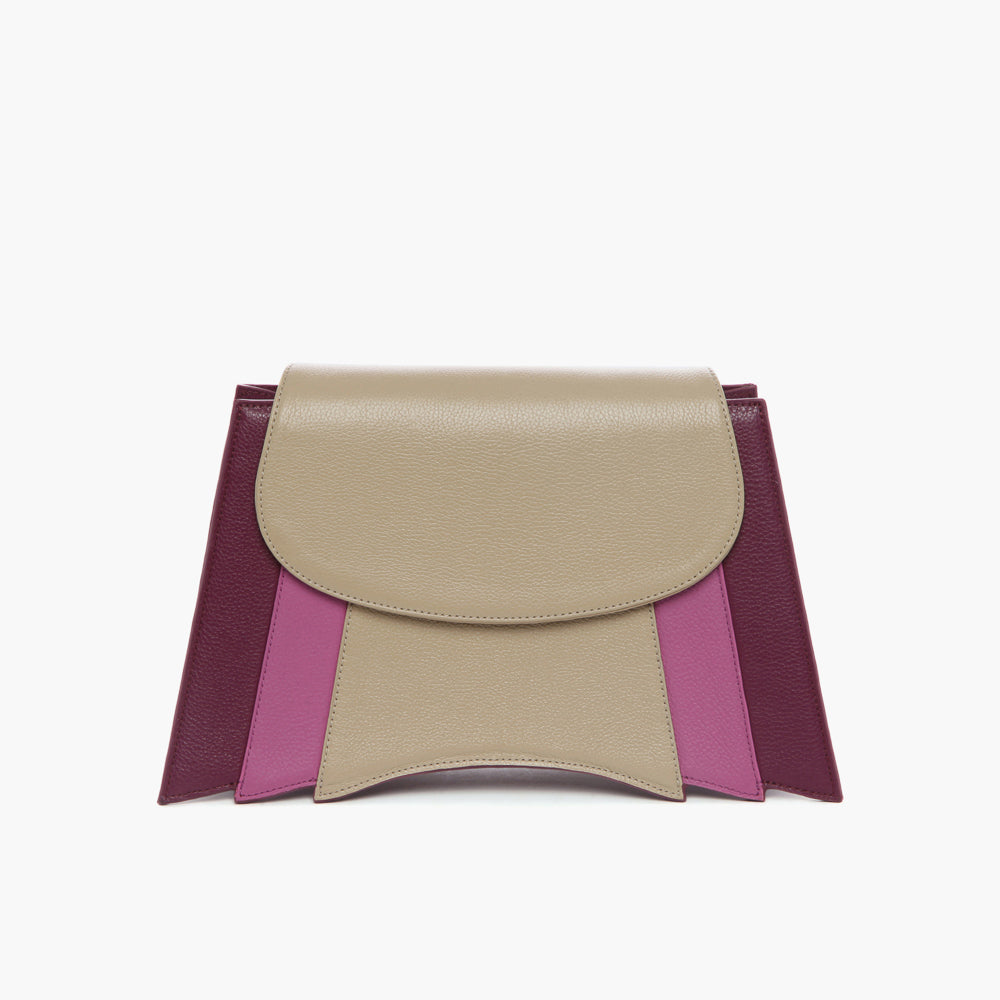 Bolsa Tiracolo Plaza Bofill Roxo