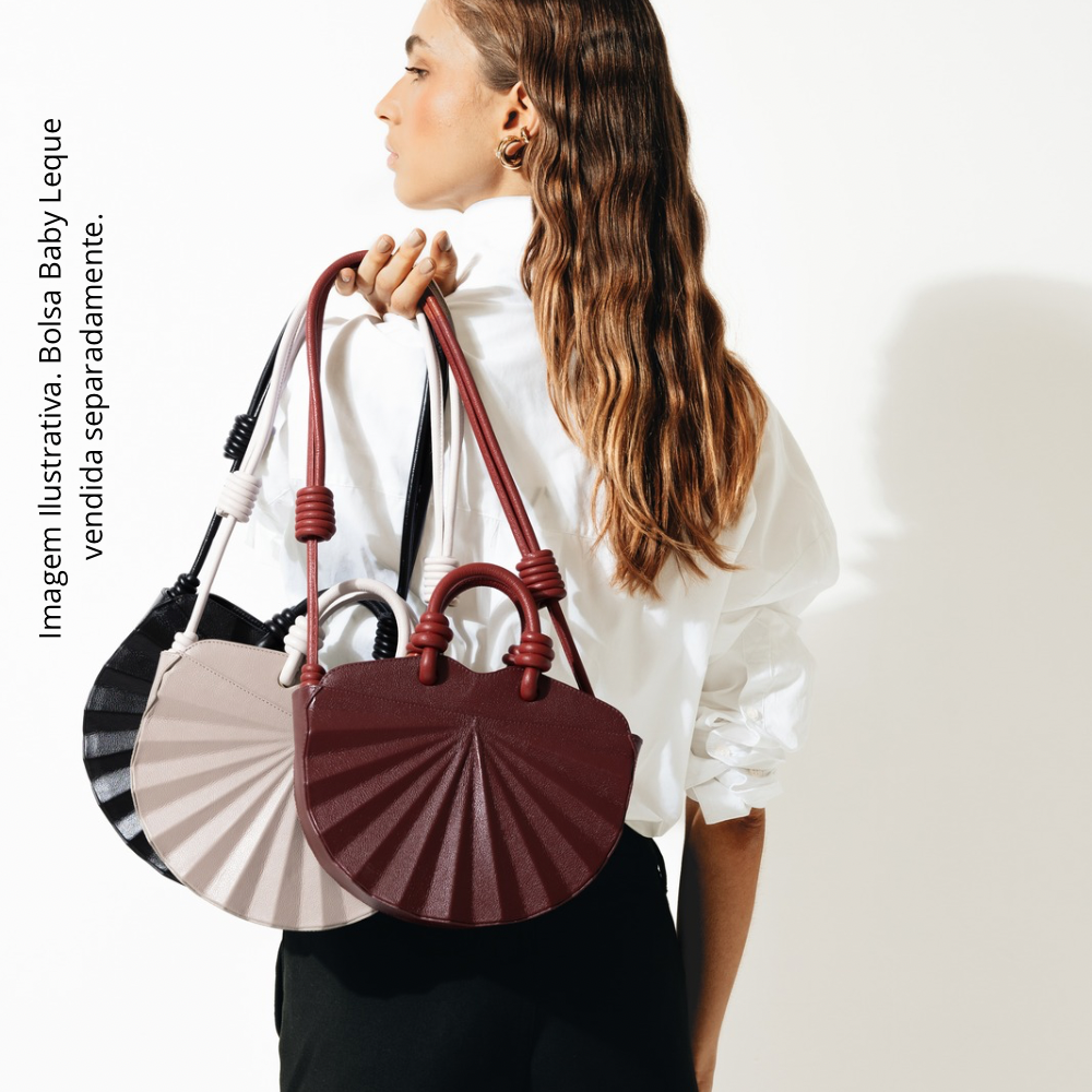 Baby Bolsa Leque Vinho