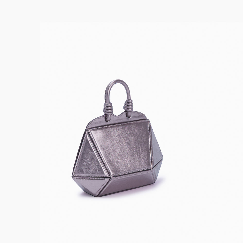 Bolsa Baby Diamante Prata