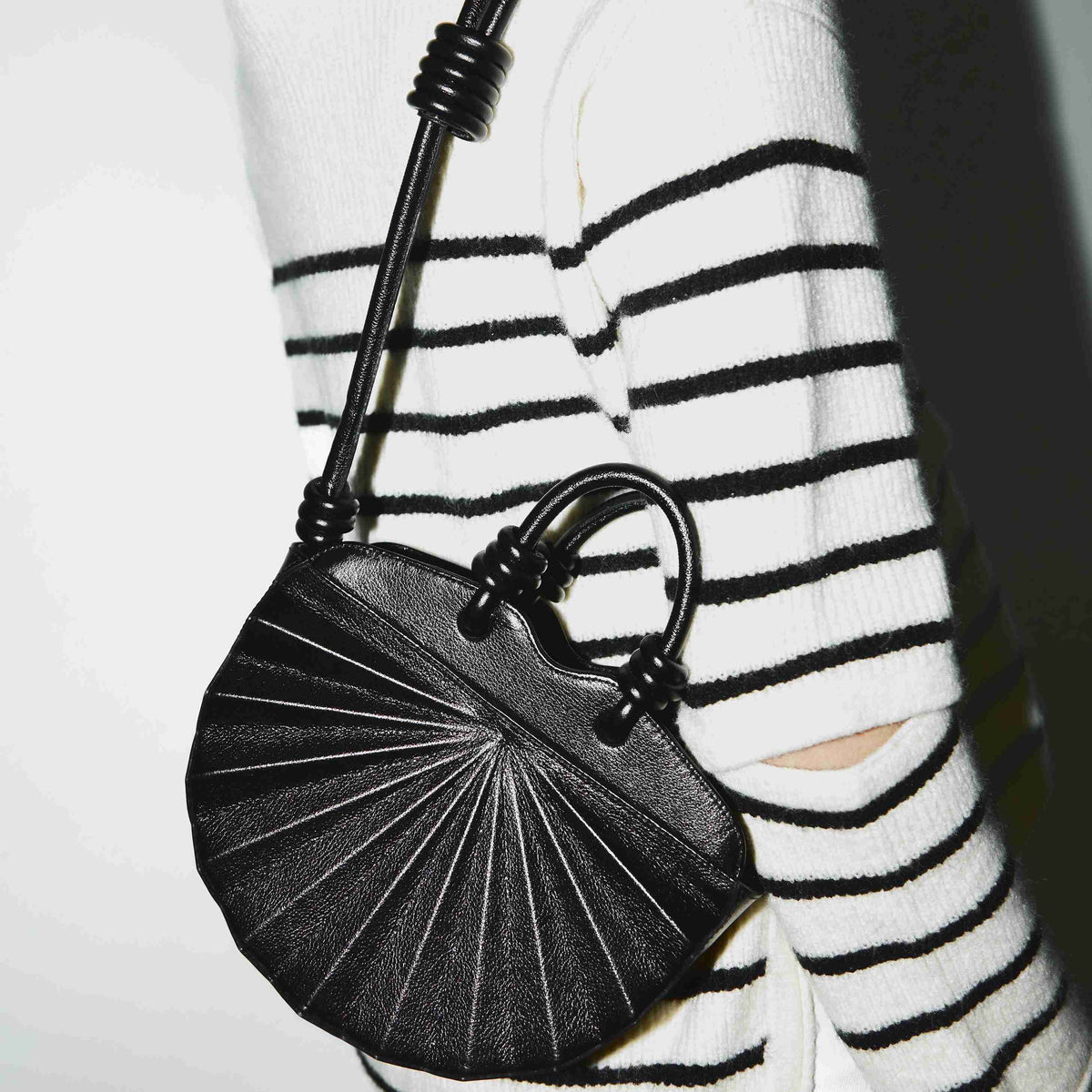 Baby Bolsa Leque Preto