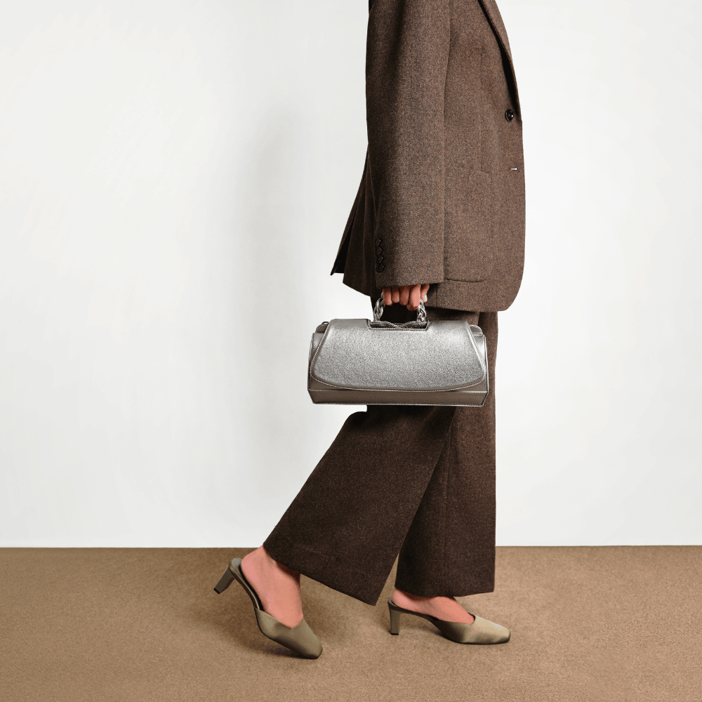 Bolsa Baguette Paseo Soul Prata