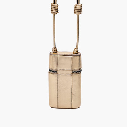 Bolsa Tiracolo Estojo Íris Lyra Ouro