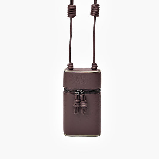 Bolsa Tiracolo Estojo Íris Lyra Roxo