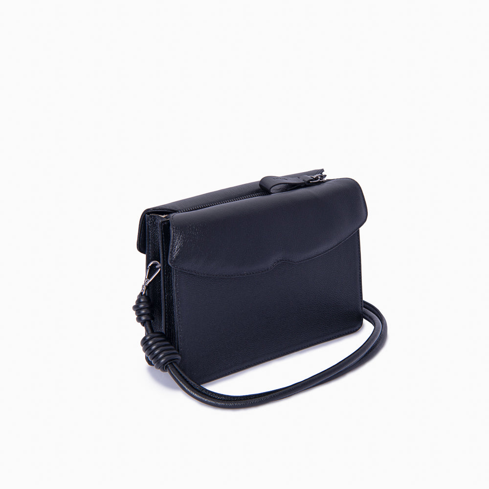 Bolsa Tiracolo Sevillana Preto