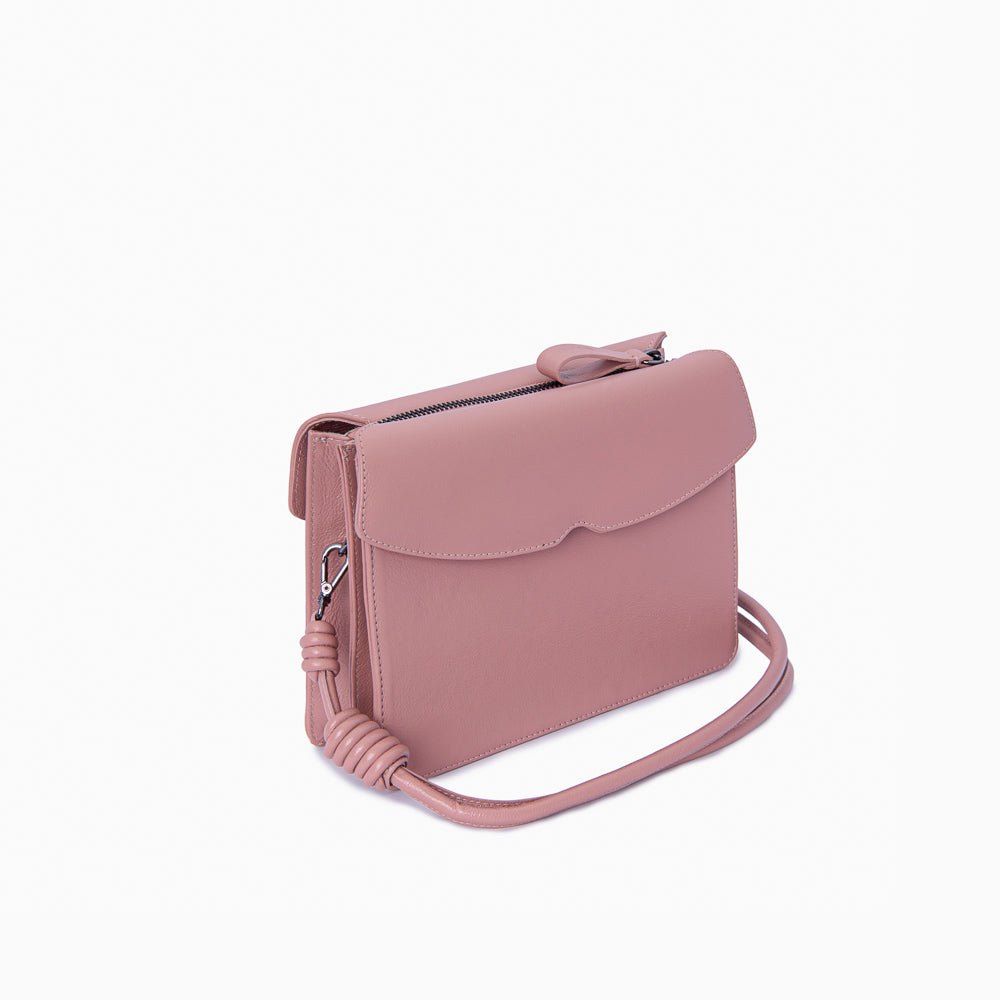 Bolsa Tiracolo Sevillana Rosa