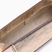 Bolsa Clutch Diamante Ouro