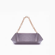 Bolsa Clutch Diamante Prata