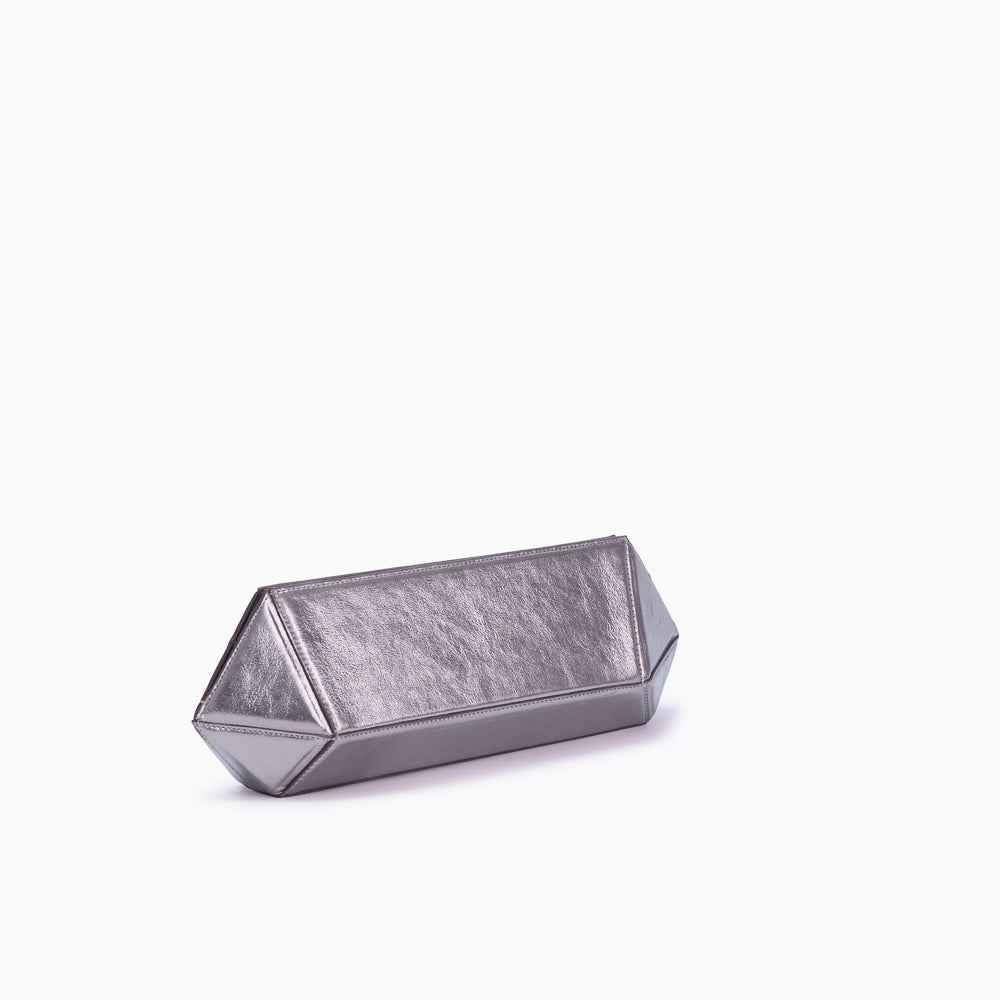 Bolsa Clutch Diamante Prata