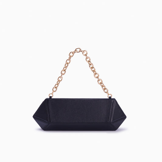 Bolsa Clutch Diamante Preto