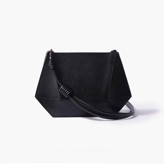 Bolsa Tiracolo Diamond Essence Preto
