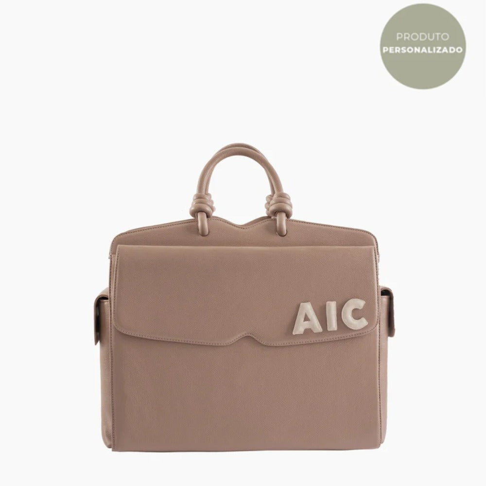 Bolsa do Bebê de Couro Personalizado