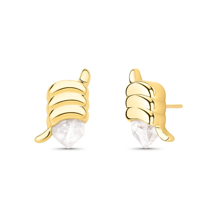 Brinco Aurum Soleah + Maria Dolores Cristal