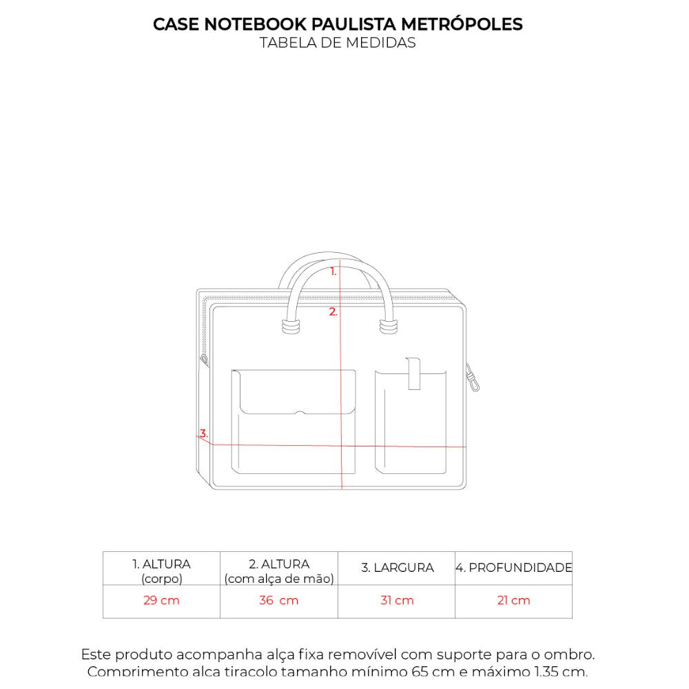 Case Notebook Paulista Metrópoles Caramelo