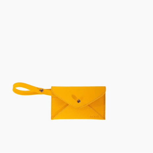 Chaveiro Charm Envelope Amarelo Paradise