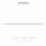 Cinto Diamond Essence Preto