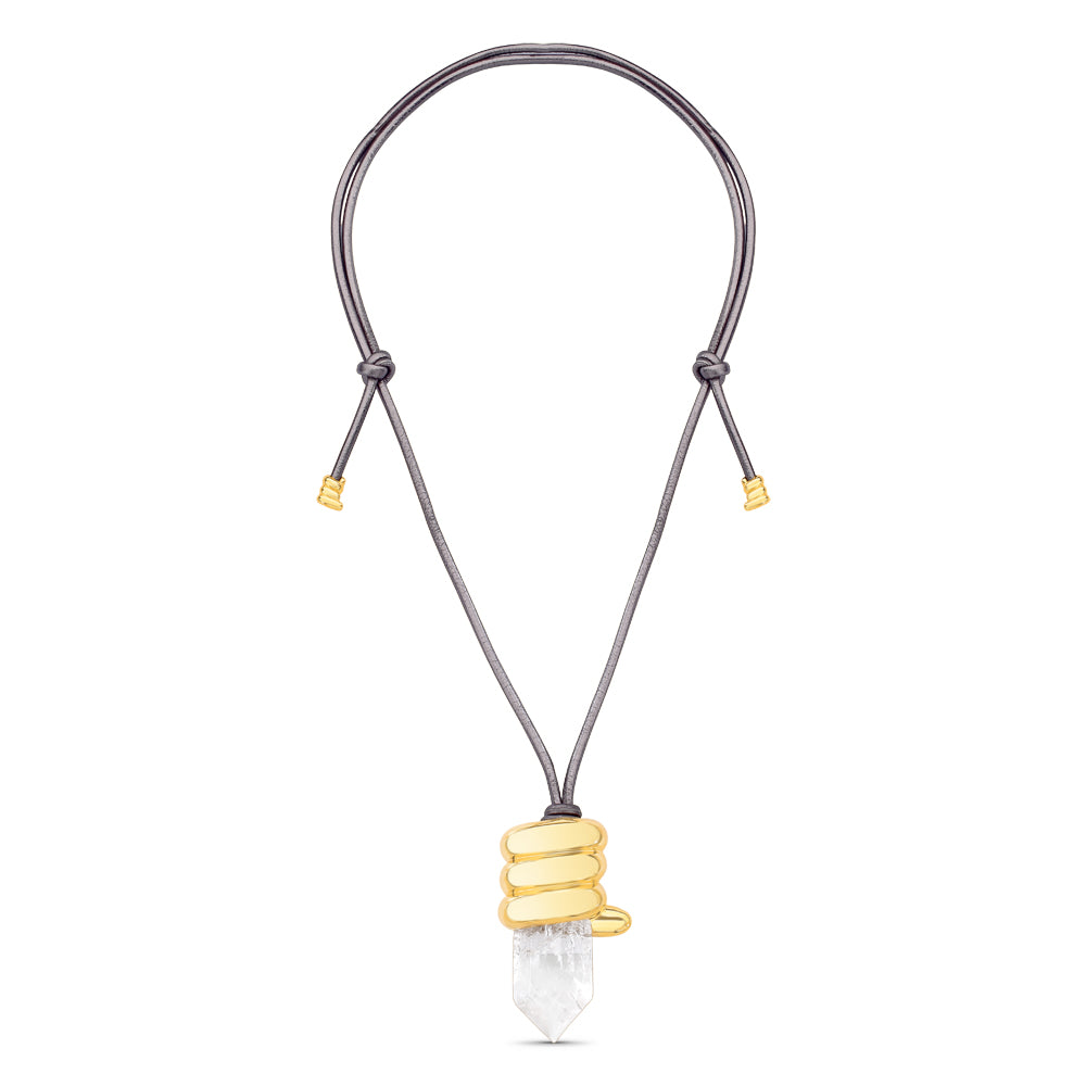 Colar Aurum Soleah + Maria Dolores Cristal