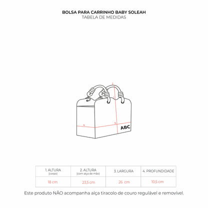 Bolsa para Carrinho Baby Soleah Off White