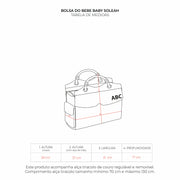 Bolsa do Bebe Baby Soleah Lavanda