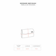 Necessaire Baby Soleah Marrom Wood
