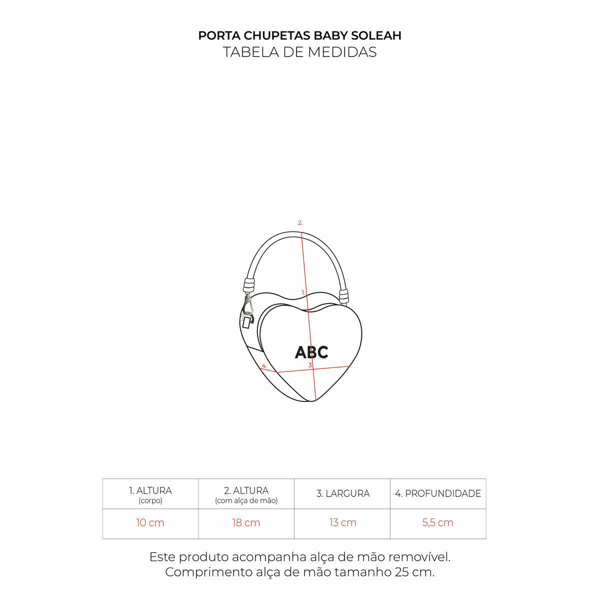 Porta Chupetas Baby Soleah Marrom Wood