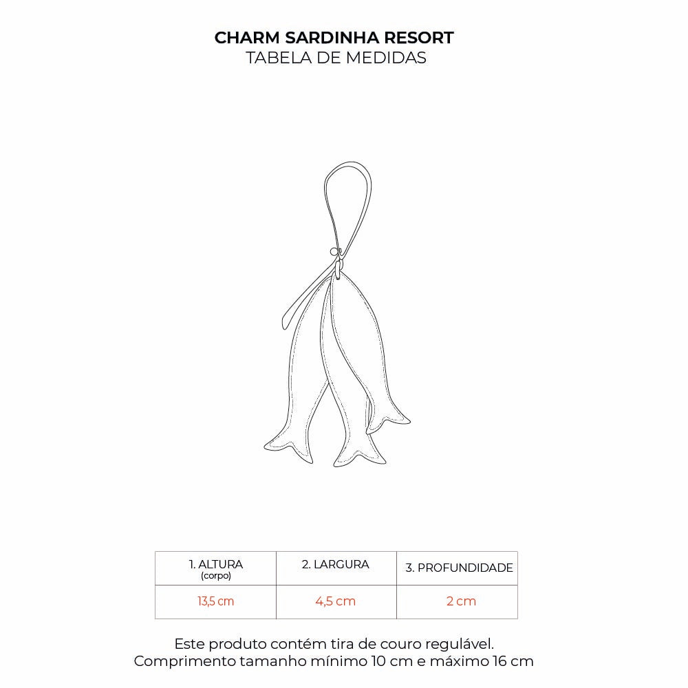 Charm Sardinha Resort Metalizado