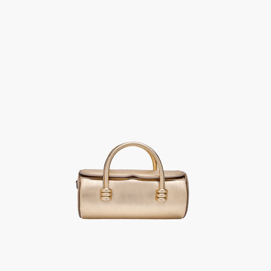 Handbag Baby Cilindro Eos Lyra Ouro