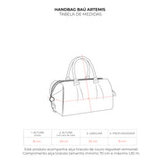Handbag Baú Artemis Lyra Vinho
