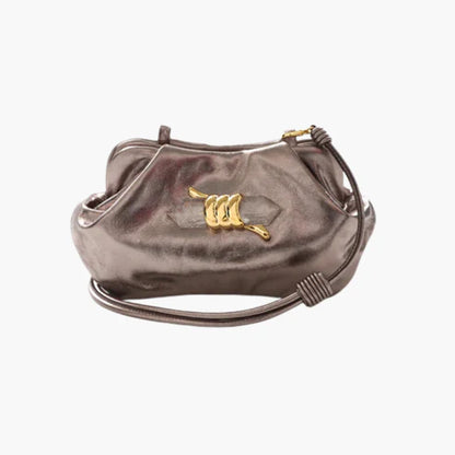 Bolsa Clutch Aurum Soleah + Maria Dolores Ônix