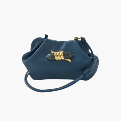 Bolsa Clutch Aurum Soleah + Maria Dolores Azul