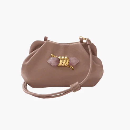 Bolsa Clutch Aurum Soleah + Maria Dolores Rosa