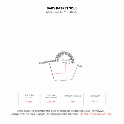 Bolsa Baby Basket Soul Café
