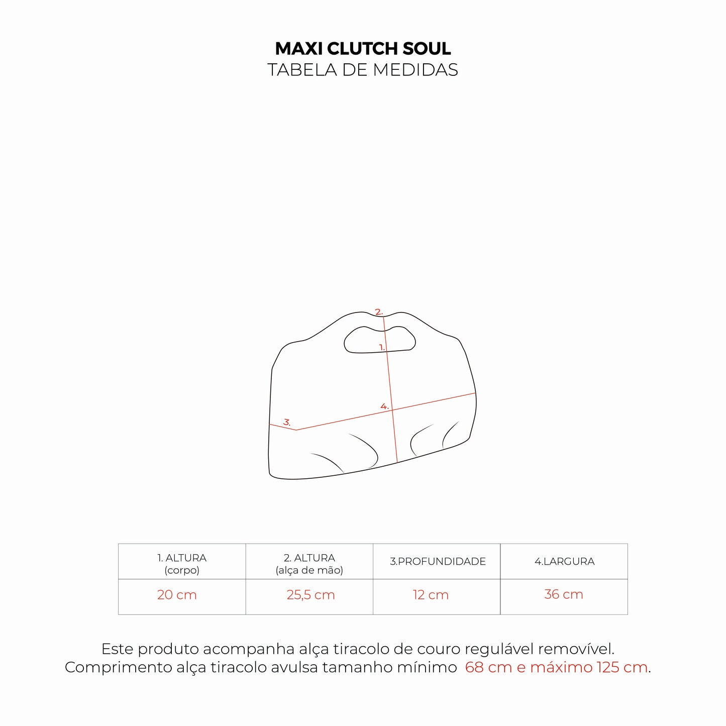 Bolsa Maxi Clutch Camurça Soul Caramelo