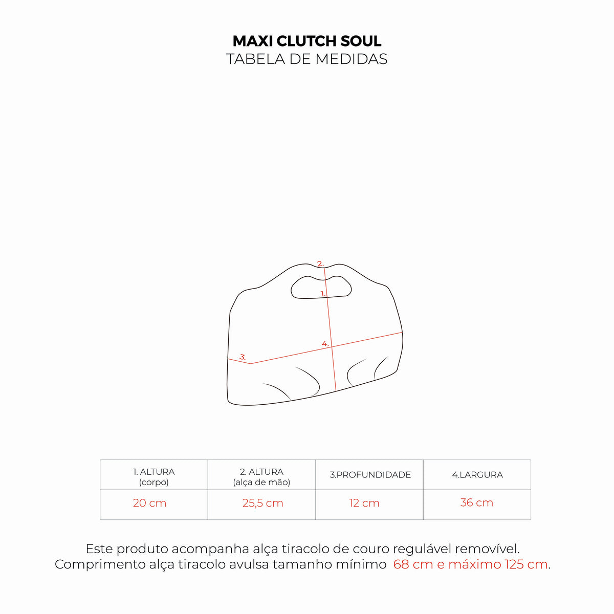 Bolsa Maxi Clutch Soul Marinho
