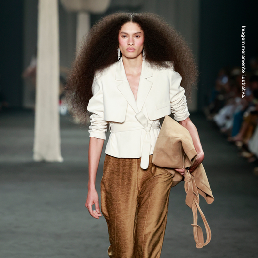 Mala de Viagem Camurça Kairos Marrom