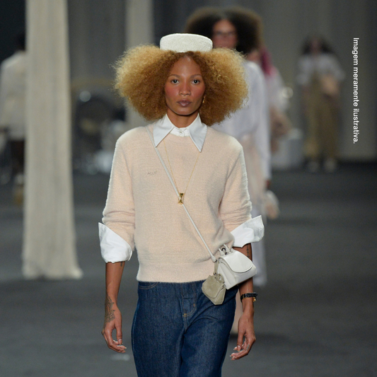 Micro Bolsa Paseo Soleah Off White