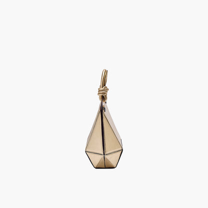 Mini Bolsa Diamante Ouro