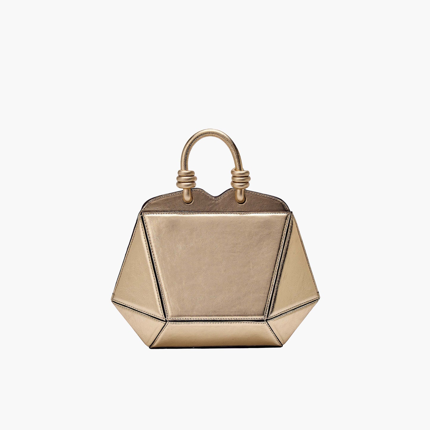 Mini Bolsa Diamante Ouro