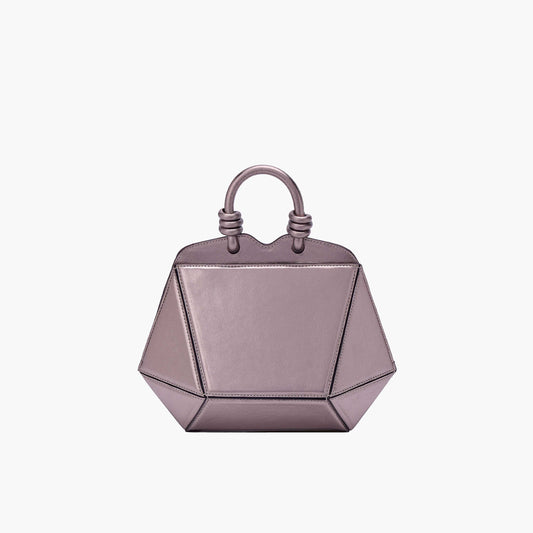 Mini Bolsa Diamante Prata