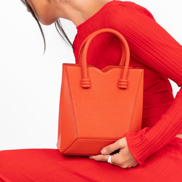 Mini Tote Diamond Essence Vermelho