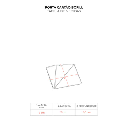 Porta Cartão Bofill Rosa