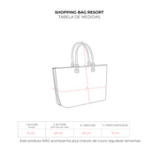 Shopping Bag Resort Caramelo