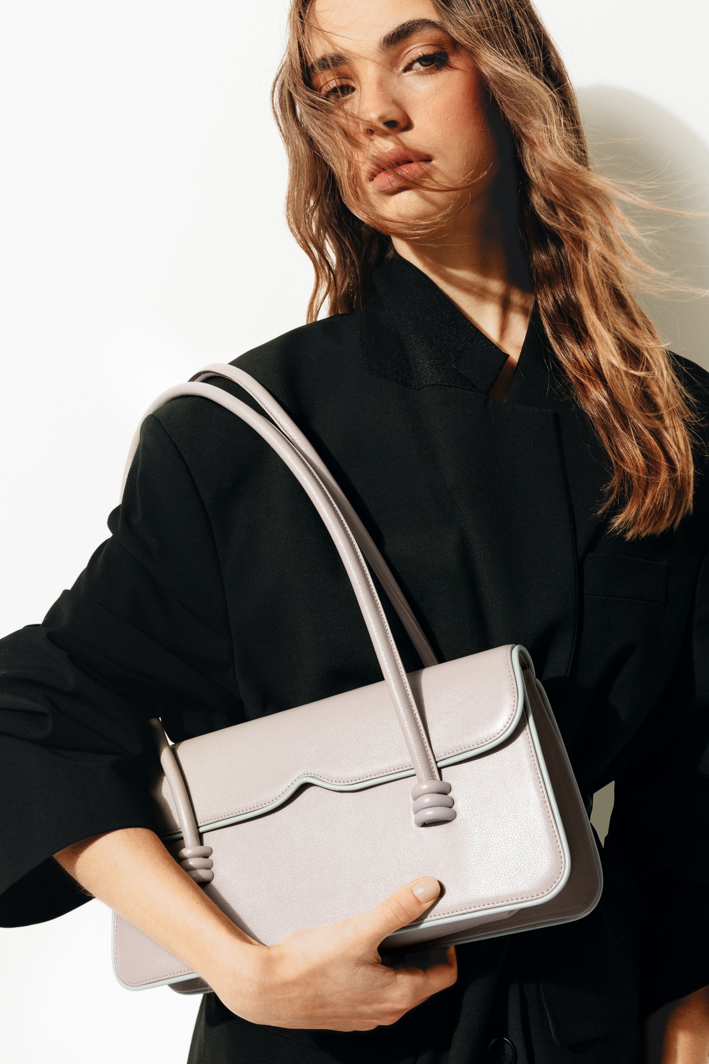 Shoulder Bag Afrodite Lyra Cinza