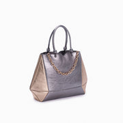 Shopping Bag Diamante Metalizado