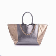 Shopping Bag Diamante Metalizado