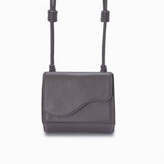 Bolsa Tiracolo Norah Cinza Escuro